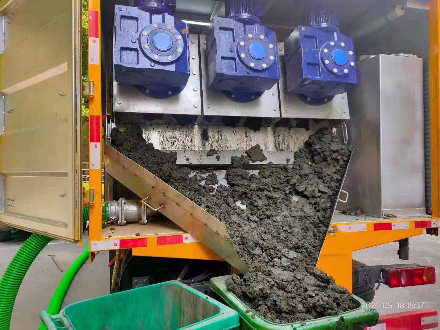 通州化粪池清掏城市维护站-泥浆净化干湿分离处理